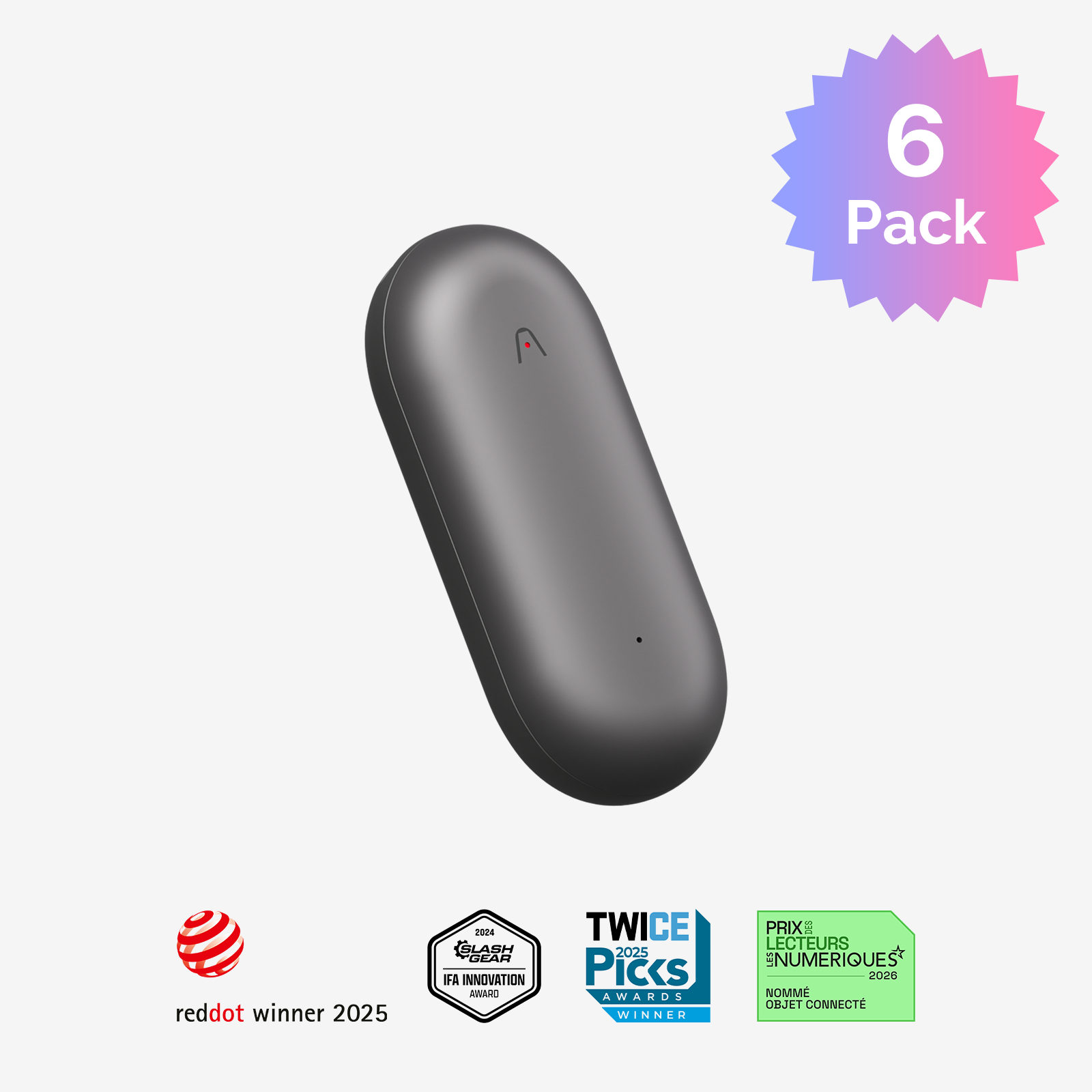 PLAUD NotePin AI Voice Recorder | 6-Pack