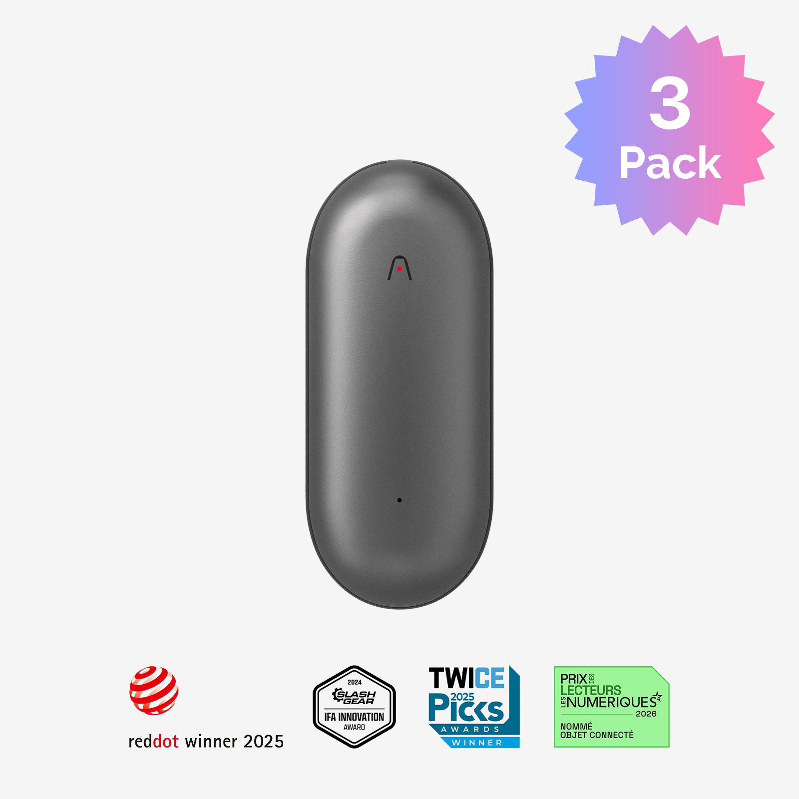 PLAUD NotePin AI Voice Recorder | 3-Pack