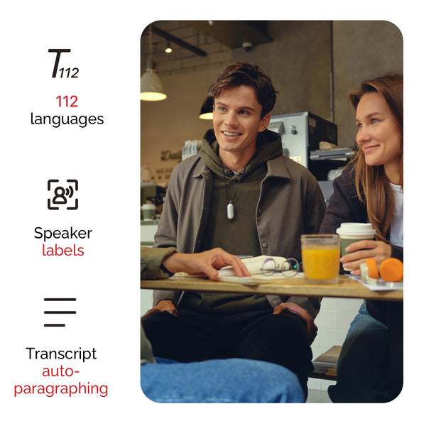 PLAUD NotePin & 2 AI Annual Unlimited Plan
