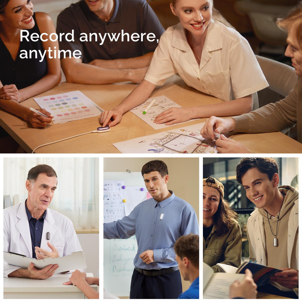 PLAUD NotePin Wearable AI Voice Recorder
