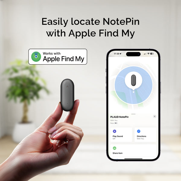 PLAUD NotePin Wearable AI Voice Recorder
